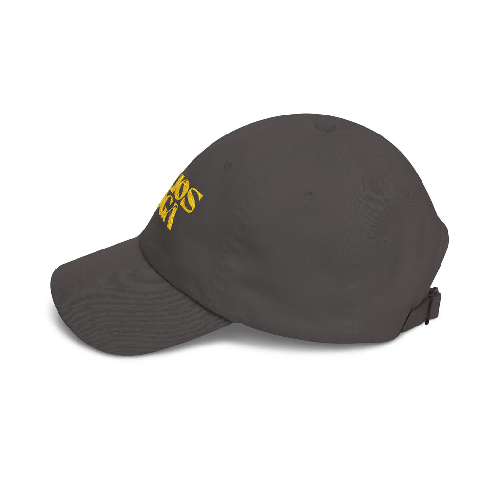 Helios Yoga Embroidered Dad Cap — Green & Yellow Casual Yoga Hat