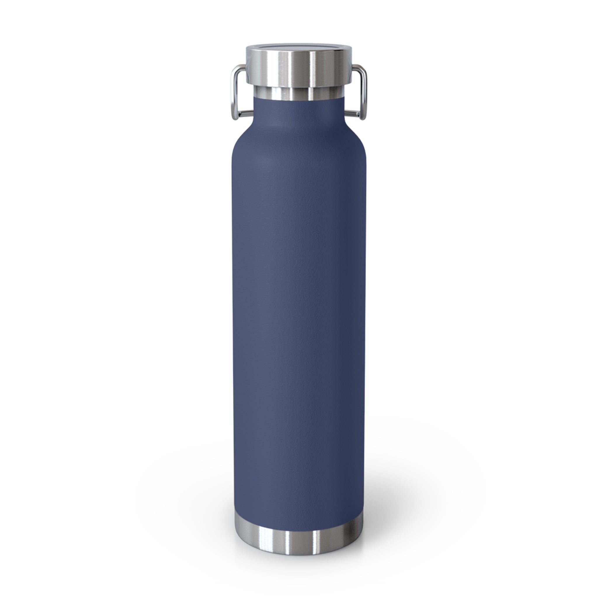 22oz Insulated Water Bottle — Retro 'Hello You' Bold Typography, Copper Vacuum Flask