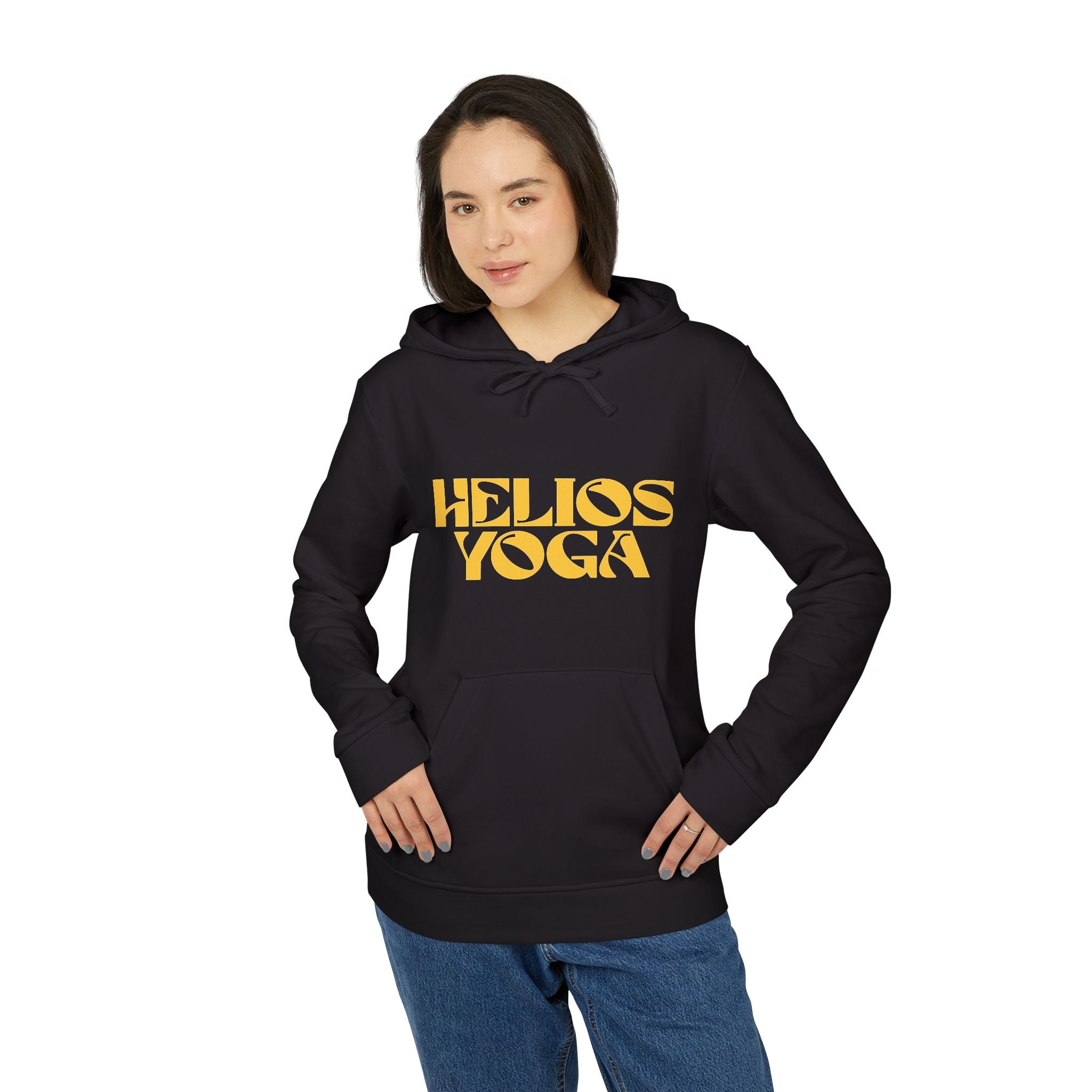 Helios Yoga Hoodie — Navy Athletic Yoga Pullover