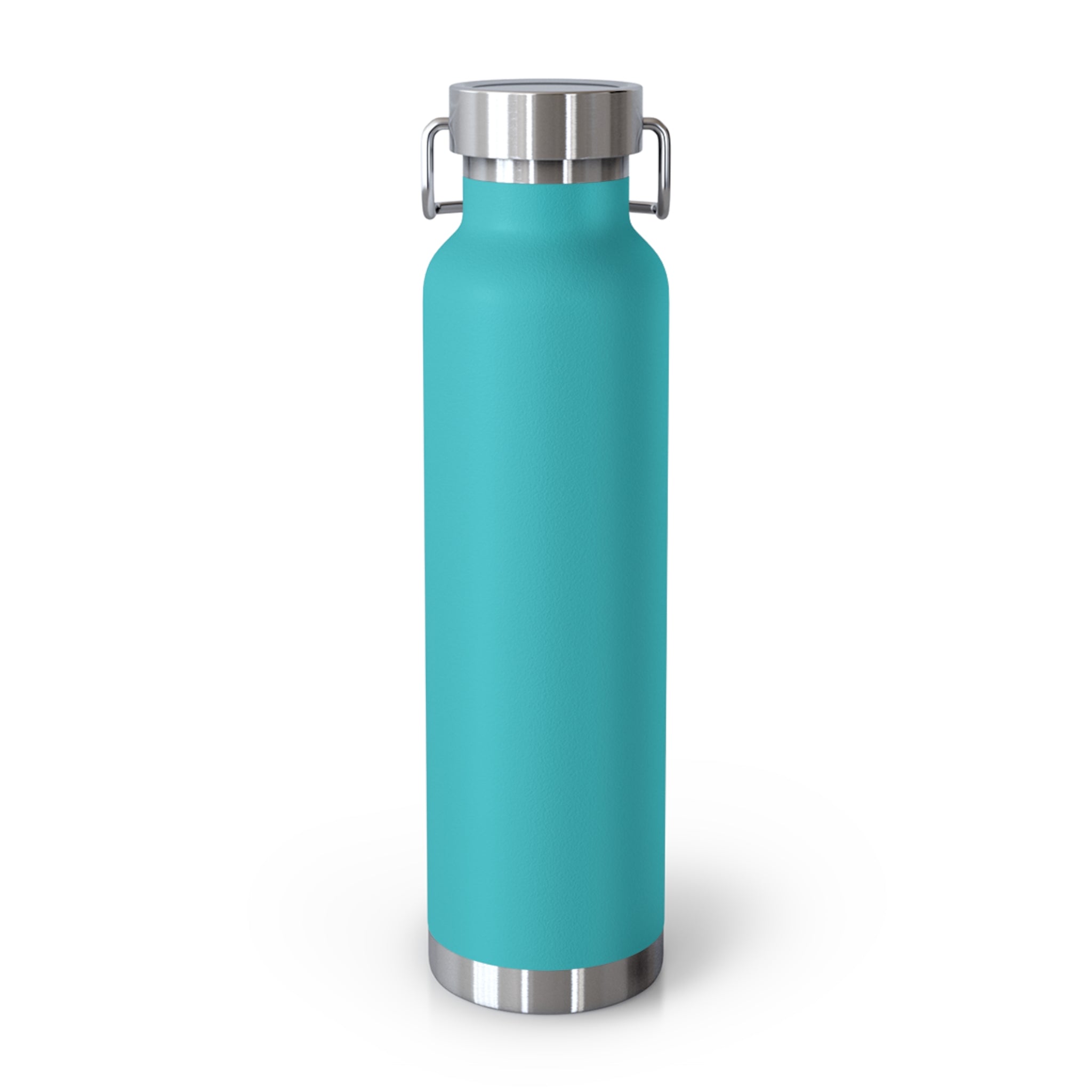 22oz Insulated Water Bottle — Retro 'Hello You' Bold Typography, Copper Vacuum Flask