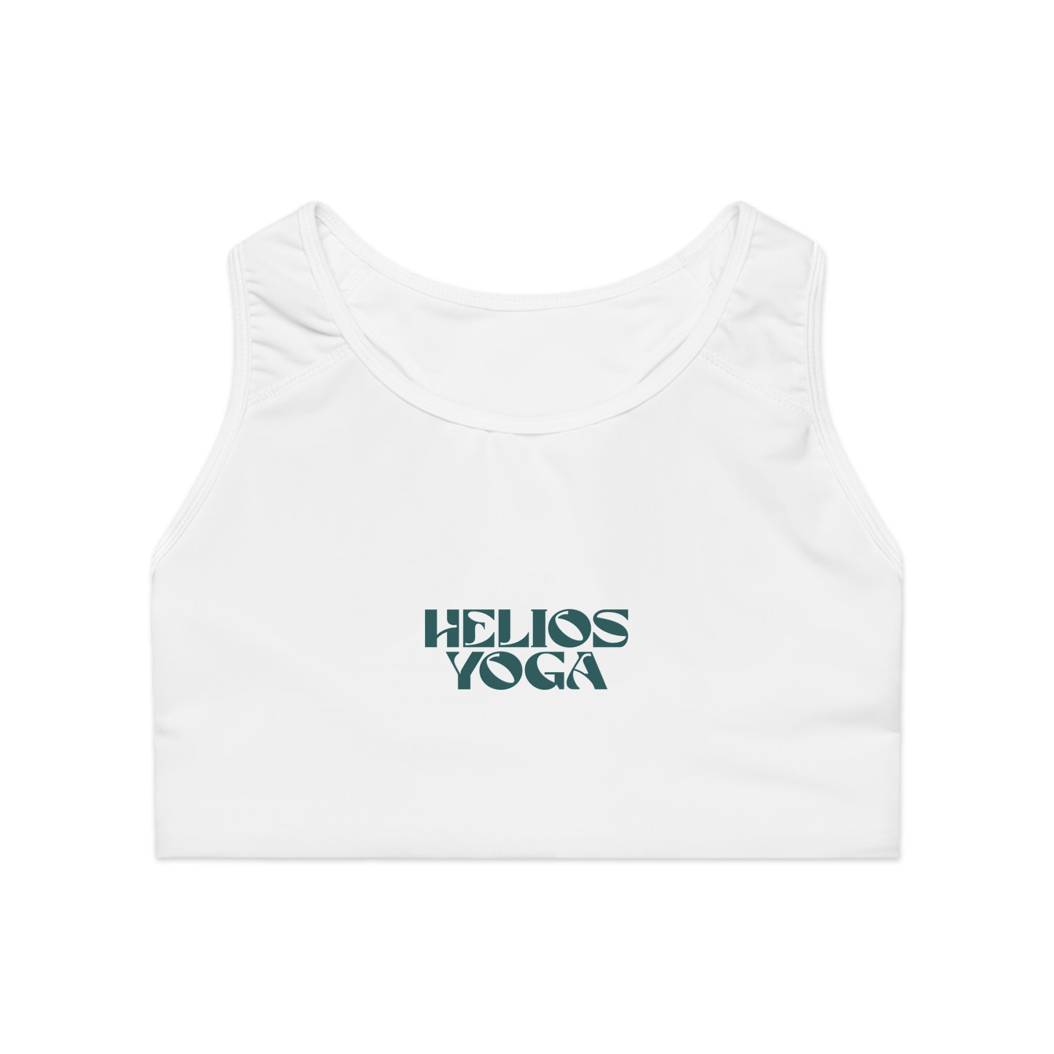 Yoga Sports Bra — 'Helios Yoga' Minimalist Activewear Top