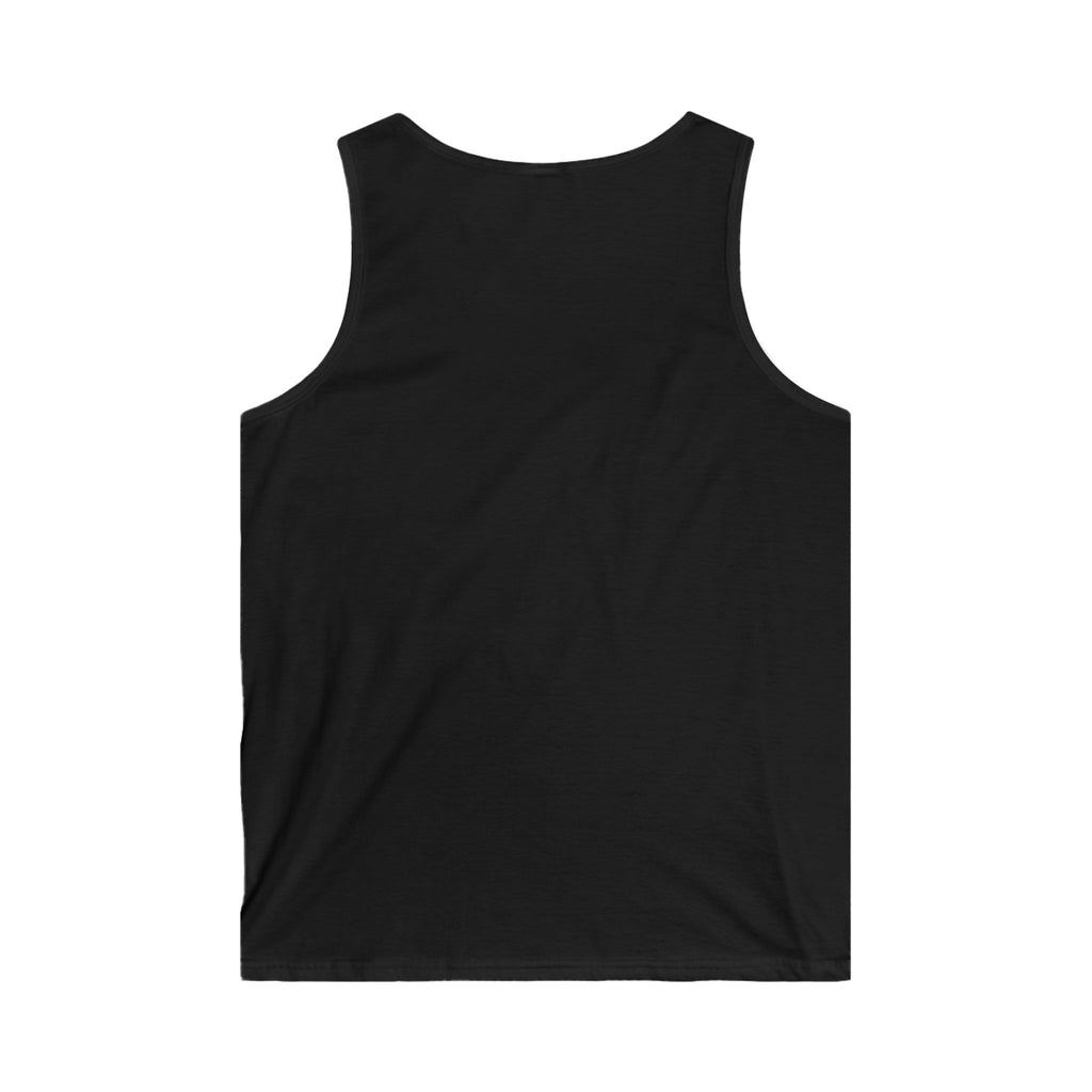 Yoga Tank Top — “Helios Yoga” Retro Sun Logo Men's Tank