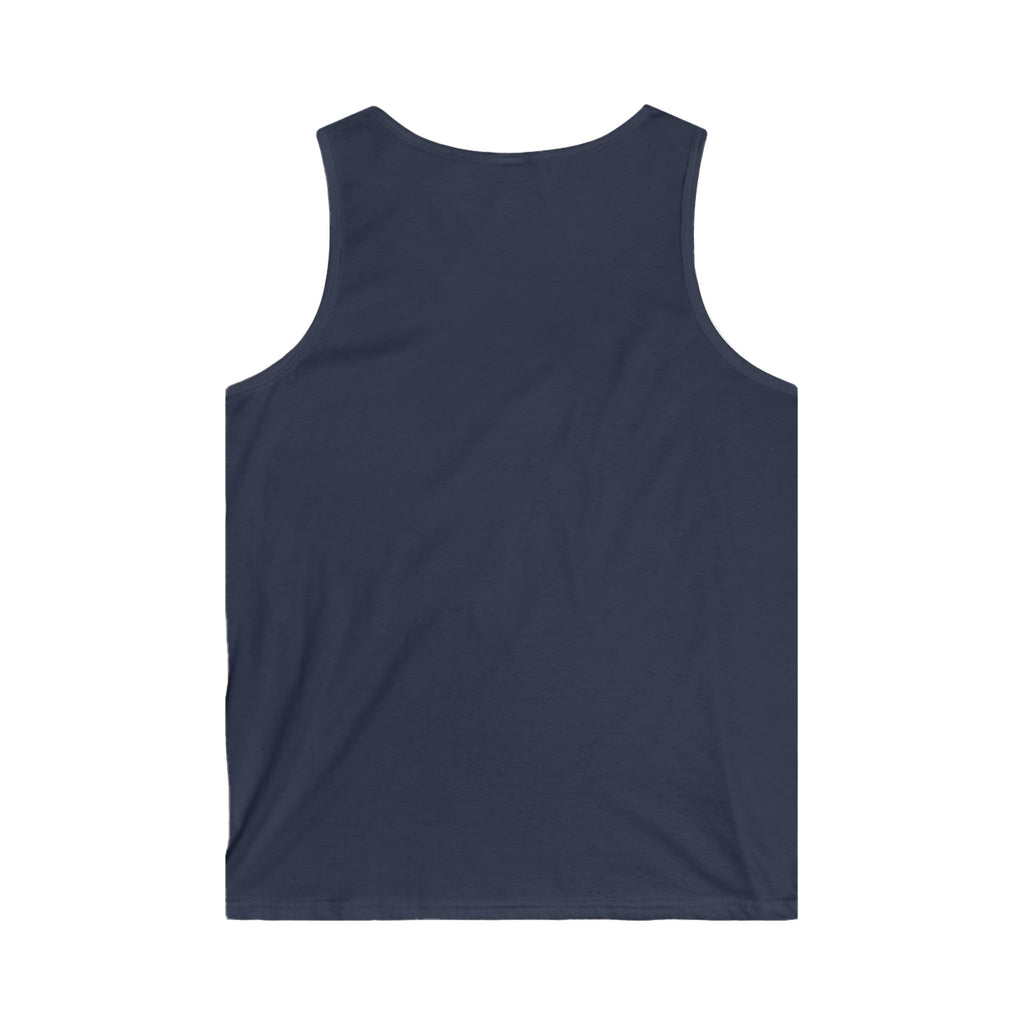 Yoga Tank Top — “Helios Yoga” Retro Sun Logo Men's Tank